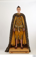  Photos Woman in Historical Dress 6 Medieval clothing brown dress historical whole body 0001.jpg